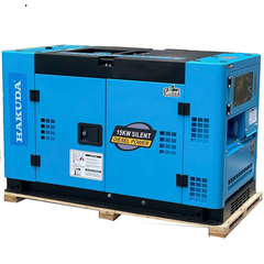 Máy phát điện chạy dầu HAKUDA HKD15000P1A 15KW siêu cách âm
