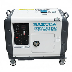 Máy phát điện chạy dầu diesel 5KW HAKUDA HKD5000P1PRO siêu cách âm