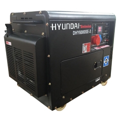 Máy phát điện chạy dầu diesel HUYNDAI 6.3KW DHY6000SE-3