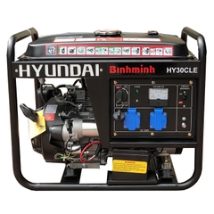 Máy Phát Điện Chạy Xăng Hyundai 2.5KVA-2.8KVA HY30CLE