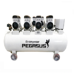 Máy nén khí không dầu giảm âm 330L PEGALION 6HP OF1100x4-330L