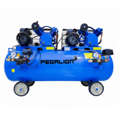 Máy nén khí dây đai 2 đầu PEGALION 230L 6HP TM-V-0.25/12.5x2-230L