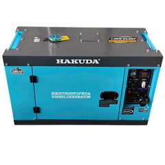 Máy Phát Điện 7KW Chạy Dầu HAKUDA HKD7500P1PROA Siêu Cách Âm