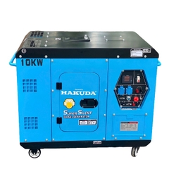 Máy phát điện chạy dầu cách âm HAKUDA HKD10000P1 10KW