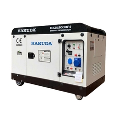 Máy phát điện chạy dầu cách âm 12KW HAKUDA HKD12000P1