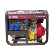 Máy Phát Điện Chạy Dầu Koop 7Kw KDF9500XE Đề