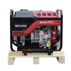 Máy Phát Điện Chạy Dầu 3Kw Wema WM3600CE-K Đề