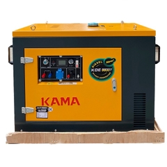 Máy Phát Điện Chạy Dầu 8Kw Kama KDE9800T Siêu Cách Âm