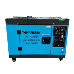 Máy phát điện chạy dầu 5KW cách âm YAMANISAN  YM6800T/Y