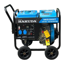 Máy phát điện 3KW chạy dầu diesel HAKUDA HKD3000T