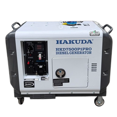 Máy phát điện chạy dầu diesel 7KW HAKUDA HKD7500P1PRO siêu cách âm