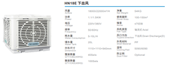 Máy làm mát công nghiệp HN18E