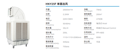 Máy làm mát công nghiệp HNY25F