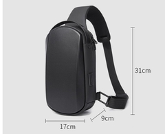 BANGE - Túi đeo chéo thời trang cực chất có ổ cắm USB -BG7213