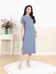 Váy phông nữ xẻ tà 231VPU01