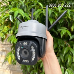 Camera YOOSEE PTZ3015 Xoay 360 Độ Full HD 5.0M- Đàm Thoại 2 Chiều- Báo Động Chống Trộm- Ban Đêm Có Màu- Wifi Không Dây Ngoài Trời