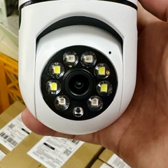 Camera YOOSEE 2 Mắt 8.0M Rõ Nét Xoay 360 Độ Hình Dạng Bóng Đèn- Đàm Thoại 2 Chiều-  Ban Đêm Có Màu- Báo Động Chống Trộm- Wifi Không Dây Trong Nhà