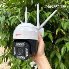Camera YOOSEE PTZ C12 Xoay 360 Độ 5.0MP- Đàm Thoại Hai Chiều- Báo Động Chống Trộm- Ban Đêm Có Màu- Wifi Không Dây Ngoài Trời