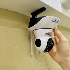 Camera YOOSEE 3 Râu HK215S Xoay 360 Độ Full HD 5.0M- Đàm Thoại 2 Chiều- Báo Động Chống Trộm- Wifi Không Dây Trong Nhà