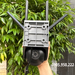 Camera YOOSEE PTZ3015 Xoay 360 Độ Full HD 5.0M- Đàm Thoại 2 Chiều- Báo Động Chống Trộm- Ban Đêm Có Màu- Wifi Không Dây Ngoài Trời