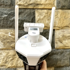 Camera Hopeway 3 Mắt Xem 3 Hướng 6M Hình Siêu Nét- Đàm Thoại 2 Chiều- Báo Động Chống Trộm- Wifi Không Dây