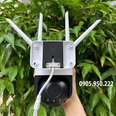 Camera YOOSEE PTZ C12 Xoay 360 Độ 5.0MP- Đàm Thoại Hai Chiều- Báo Động Chống Trộm- Ban Đêm Có Màu- Wifi Không Dây Ngoài Trời