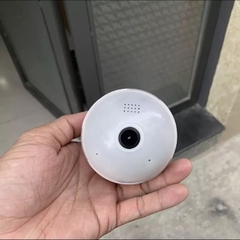 Camera YOOSEE LTVR96 Góc Quay 360 Độ Hình Dạng Bóng Đèn- Đàm Thoại 2 Chiều- Báo Động Chống Trộm- Wifi Không Dây Trong Nhà