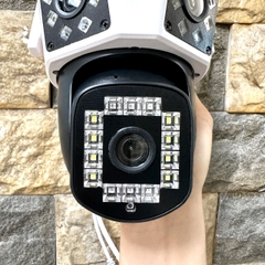 Camera Hopeway 3 Mắt Xem 3 Hướng 6M Hình Siêu Nét- Đàm Thoại 2 Chiều- Báo Động Chống Trộm- Wifi Không Dây