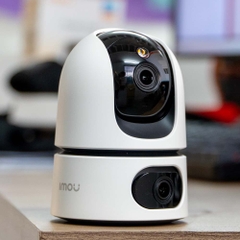 Camera 2 Mắt iMOU IPC-S2XP-6M0WED Xem 2 Hướng, Đàm Thoại 2 Chiều, Xoay 360 Độ, Ban Đêm Có Màu, Mẫu Cao Cấp
