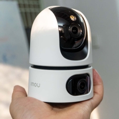 Camera 2 Mắt iMOU IPC-S2XP-10M0WED Xem 2 Hướng, Đàm Thoại 2 Chiều, Xoay 360 Độ, Ban Đêm Có Màu, Mẫu Cao Cấp