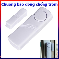 Chuông Cửa Báo Động Chống Trộm Kèm Pin - CHUÔNG ĐÃ KÈM PIN AAA