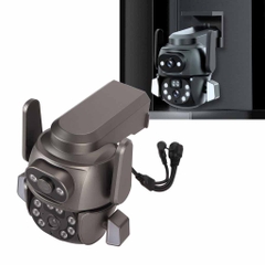 Camera CARECAM PRO 2 Mắt 5M Q821 (Mẫu Mới 2024) Xoay 360 Độ- Xem 2 Vị Trí Khác Nhau Trên 1 Camera- Đàm Thoại 2 Chiều- Báo Động Chống Trộm- Ban Đêm Có Màu- Wifi Không Dây Trong Nhà