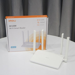 Router wifi Imou HR12F (4 Anten) Bắt Sóng Siêu Khỏe, Phát Sóng Siêu Mạnh