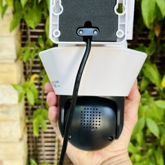 Camera YOOSEE 4 Mắt Q56 Xem 3 Khung Hình 12M Rõ Nét, Xoay 360 Độ- Đàm Thoại 2 Chiều- Báo Động Chống Trộm- Ban Đêm Có Màu- Wifi Không Dây Ngoài Trời