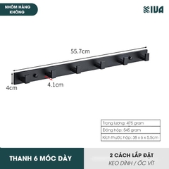 Móc Dán Tường Treo Đồ Chịu Lực Siêu Dính KIVA, Chất Liệu Nhôm Hàng Không, Lắp Đặt Không Cần Khoan, Sử Dụng Đa Năng.