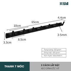Móc Dán Tường Treo Đồ Chịu Lực Siêu Dính KIVA, Chất Liệu Nhôm Hàng Không, Lắp Đặt Không Cần Khoan, Sử Dụng Đa Năng.