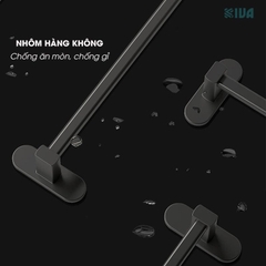 Giá Để Dép Trong Nhà Tắm KIVA Chất Liệu Nhôm Hàng Không Lắp Đặt Không Cần Khoan, Bảo Hành 2 Năm.