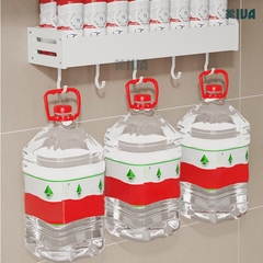 Kệ để đồ nhà bếp đa năng KIVA phong cách Bắc Âu, chất liệu nhôm hàng không cao cấp, bảo hành 10 năm.
