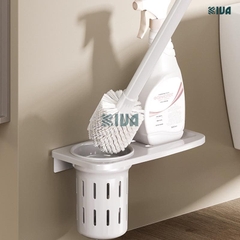 Chổi cọ, chà bồn cầu, toilet KIVA, chất liệu nhôm hàng không, không gỉ sét.