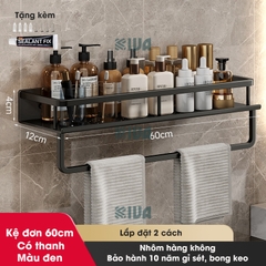 Đôi xám Boro 60cm + thanh