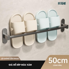 Giá Để Dép Trong Nhà Tắm KIVA Chất Liệu Nhôm Hàng Không Lắp Đặt Không Cần Khoan, Bảo Hành 2 Năm.