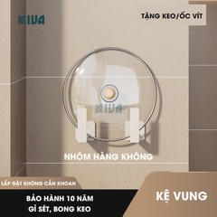 Kệ để đồ nhà bếp đa năng KIVA phong cách Bắc Âu, chất liệu nhôm hàng không cao cấp, bảo hành 10 năm.