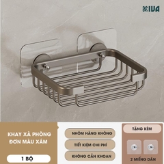 Khay đựng, để xà phòng KIVA, chất liệu nhôm hàng không, đa dạng chủng loại, mẫu mã.