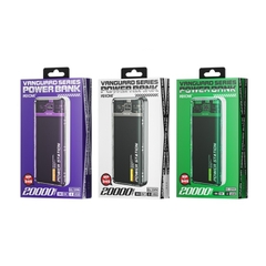 [SE255]Pin dự phòng WEKOME WP-349 20000mAh input TypeC, 2 USB output 2.1A, thiết kế cực đẹp