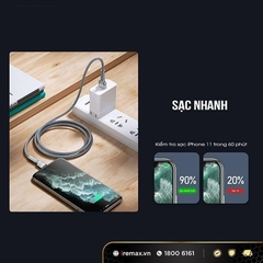 [SE28]Cáp sạc Remax 124i Cho Iphone Ipad