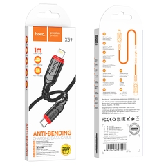 [SE33] CÁP HOCO X59 TYPE C RA LIGHNING (PD) DÀI 1M
