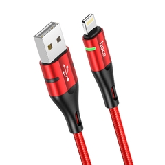 [SE33]Cáp Sạc Hoco U93 Iphone 1m2 đèn báo