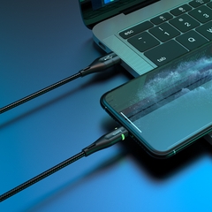 [SE33]Cáp Sạc Hoco U93 Iphone 1m2 đèn báo