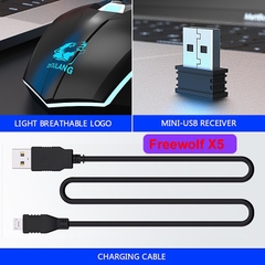 [SE95]Chuột Không dây Chính hãng freewolf x5