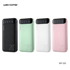 [SE200]Pin sạc dự phòng 20000mAh Wekome WP-163 tích hợp màn hình LED